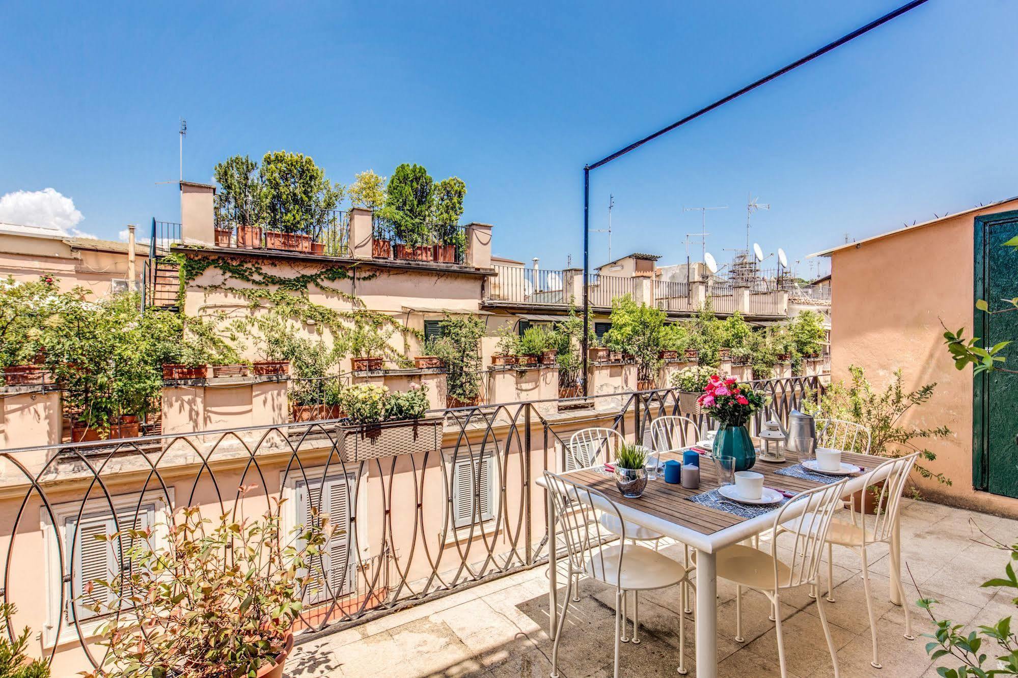 Aweshomeitaly - Spagna Glamour Life Penthouse โรม ภายนอก รูปภาพ